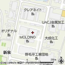 三菱日立ツール株式会社成田工場周辺の地図