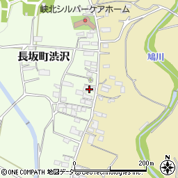山梨県北杜市長坂町渋沢928周辺の地図
