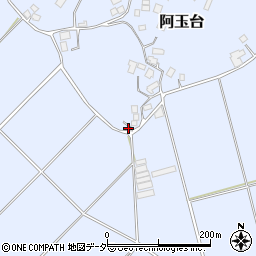 千葉県香取市阿玉台1364-2周辺の地図