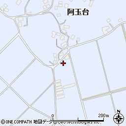 千葉県香取市阿玉台279周辺の地図