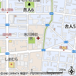 東京都足立区入谷2丁目25周辺の地図