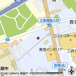 埼玉県入間市宮寺3187-21周辺の地図