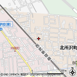 埼玉県所沢市北所沢町2194-3周辺の地図