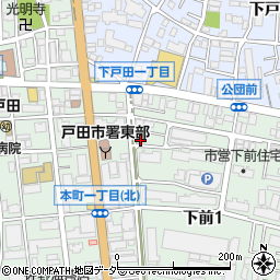 ＴＯＢＵ　ＰＡＲＫ戸田公園駐車場周辺の地図