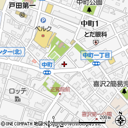 内田荘Ｂ周辺の地図