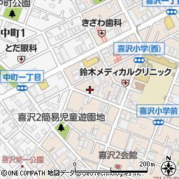パークサイド喜沢周辺の地図