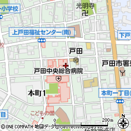 居宅介護支援事業所上戸田周辺の地図