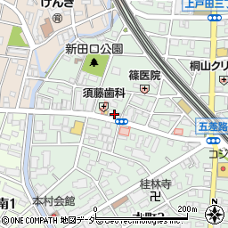 埼玉県戸田市上戸田5丁目24-6周辺の地図