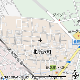 埼玉県所沢市北所沢町2198周辺の地図