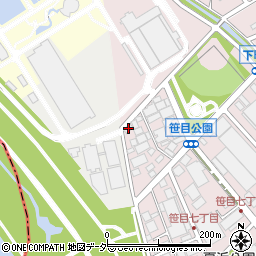 有限会社平野印刷周辺の地図