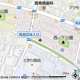 カギの救急車松戸店周辺の地図