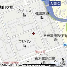 日本フーズデリカ武蔵センター周辺の地図