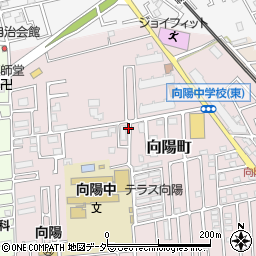 埼玉県所沢市向陽町周辺の地図