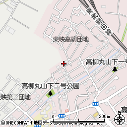 千葉県柏市高柳1742-1周辺の地図