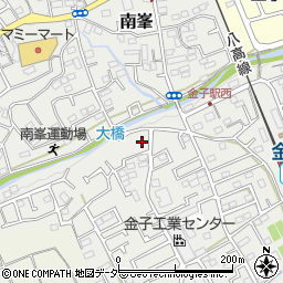埼玉県入間市南峯339周辺の地図