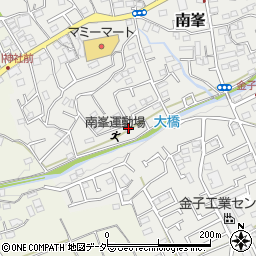 埼玉県入間市南峯306周辺の地図