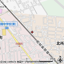 埼玉県所沢市北所沢町2194-18周辺の地図