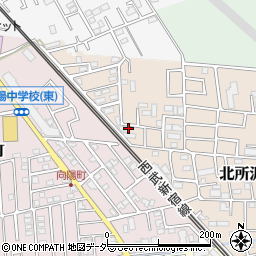 埼玉県所沢市北所沢町2194-23周辺の地図