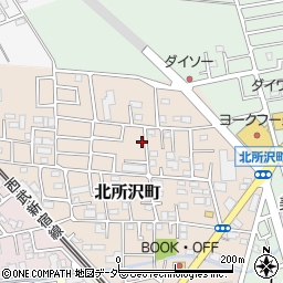 〒359-0046 埼玉県所沢市北所沢町の地図
