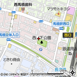 千葉県松戸市西馬橋幸町周辺の地図