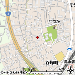 埼玉県草加市谷塚町1045周辺の地図