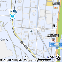 長野県伊那市西春近2943周辺の地図