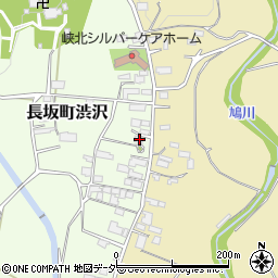 山梨県北杜市長坂町渋沢920周辺の地図