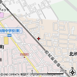 埼玉県所沢市北所沢町2194-19周辺の地図