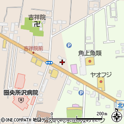 車検の速太郎　狭山ヶ丘店周辺の地図
