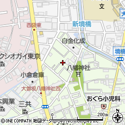 埼玉県八潮市大曽根44-14周辺の地図