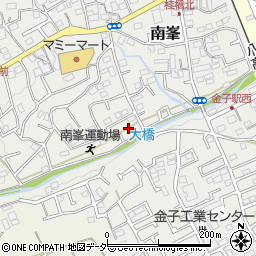 埼玉県入間市南峯314周辺の地図