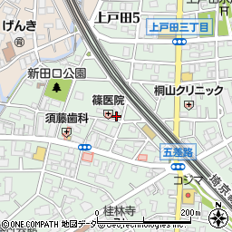 埼玉県戸田市上戸田5丁目14-6周辺の地図