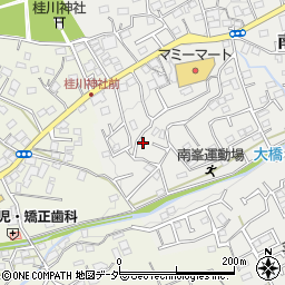 埼玉県入間市南峯261周辺の地図