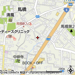 千葉県松戸市馬橋2834-14周辺の地図