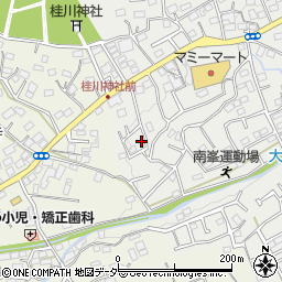 埼玉県入間市南峯252周辺の地図