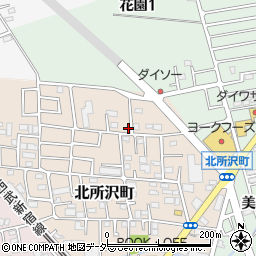 埼玉県所沢市北所沢町2062-19周辺の地図