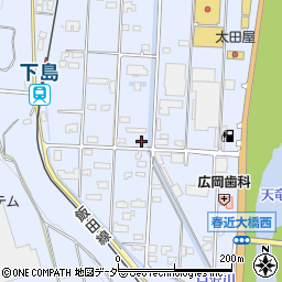長野県伊那市西春近2856周辺の地図