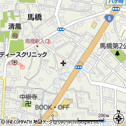 千葉県松戸市馬橋2834-5周辺の地図