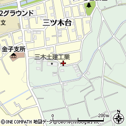埼玉県入間市三ツ木台192周辺の地図