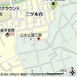 埼玉県入間市三ツ木台191周辺の地図