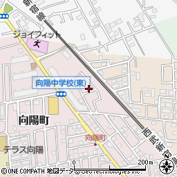 埼玉県所沢市向陽町2075-39周辺の地図