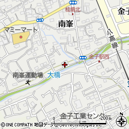 埼玉県入間市南峯209周辺の地図