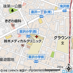 戸田市立喜沢小学校周辺の地図