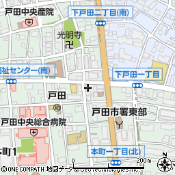 臼田屋酒店周辺の地図