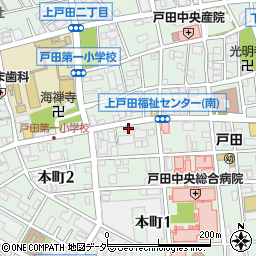 株式会社久世埼玉営業所周辺の地図