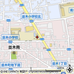 川口市立　並木東保育園周辺の地図