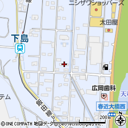 長野県伊那市西春近2857周辺の地図