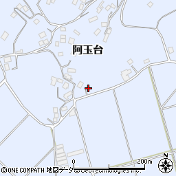 千葉県香取市阿玉台1312周辺の地図