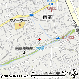 埼玉県入間市南峯210周辺の地図