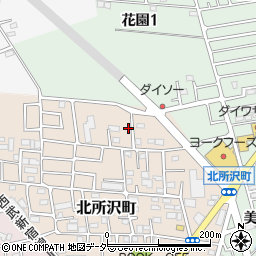 埼玉県所沢市北所沢町2062-2周辺の地図